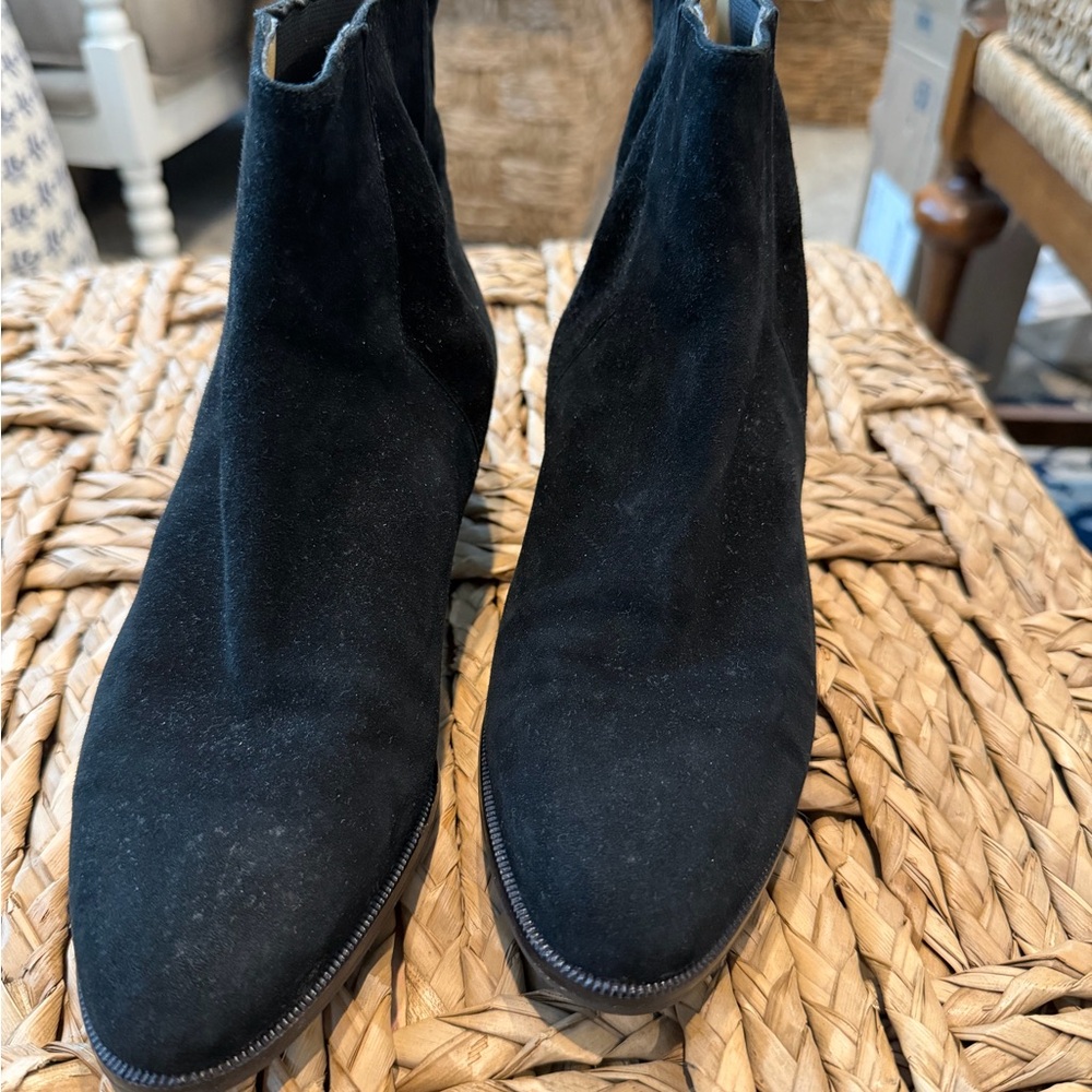 Ferragamo Midnight Black Ankle Booties